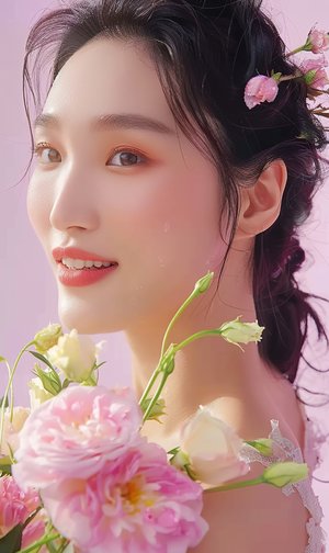 日系裸妝圖片女生