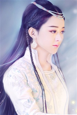 夕陽染紅的街道動漫